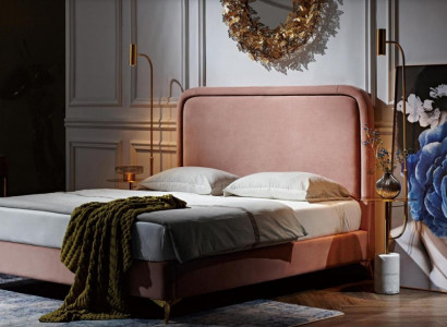 Double bed bed marriage bed design luxury luxury upholstered bed design bed 180x200cm new